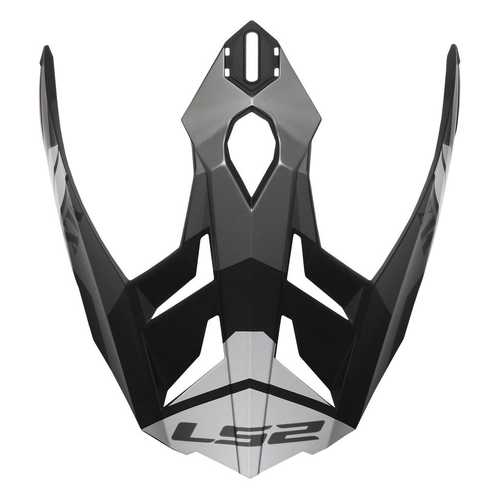 Visera casco LS2 MX701 Atlantis titanium mate