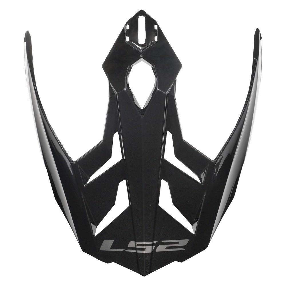 Visera casco LS2 MX701 Negro brillo