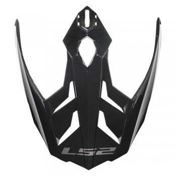 Visera casco LS2 MX701 Negro brillo