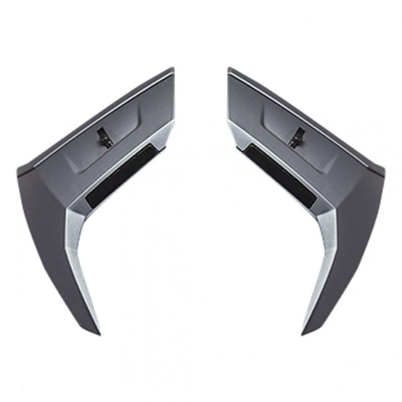 LS2 FF811 air vent upper matt titanium