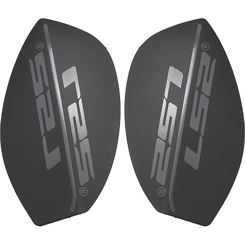 LS2 FF900 plate chin bar matt black