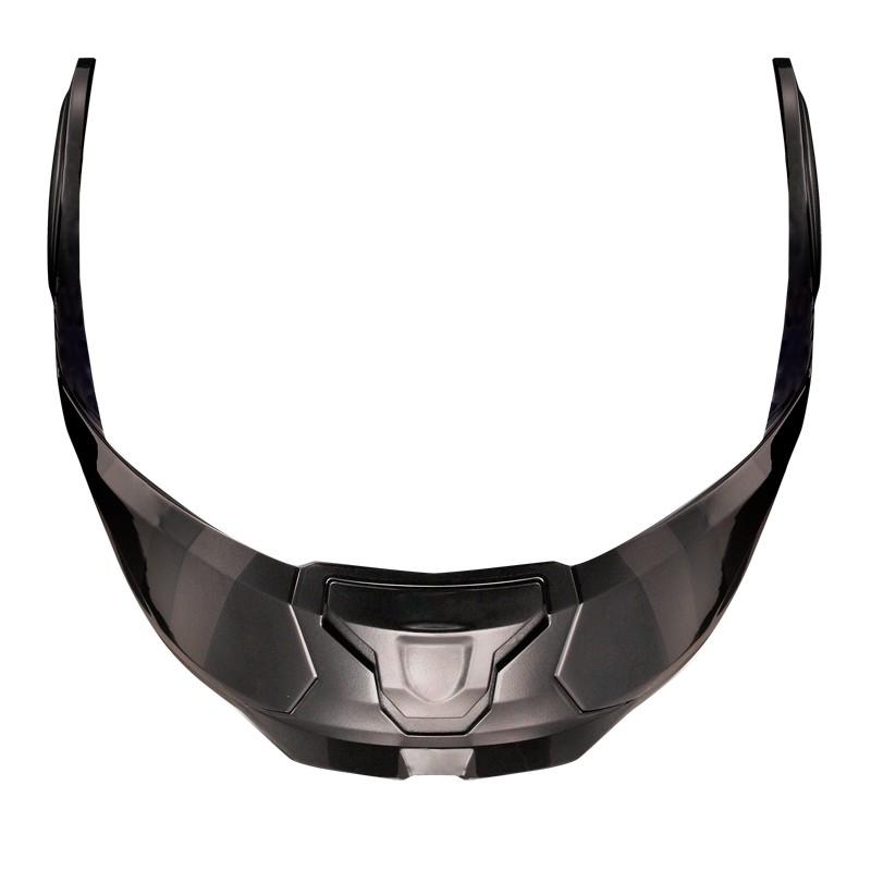 LS2 FF902 chin bar HAMR gloss black titanium red