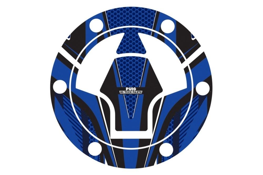 Protector tapon modelo RADICAL KAWASAKI C/azul