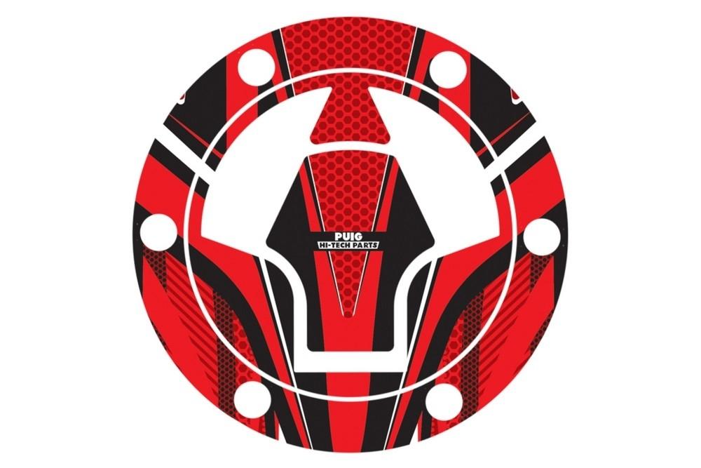 Protector tapon modelo RADICAL KAWASAKI C/rojo