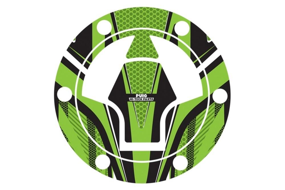 Protector tapon modelo RADICAL KAWASAKI C/verde
