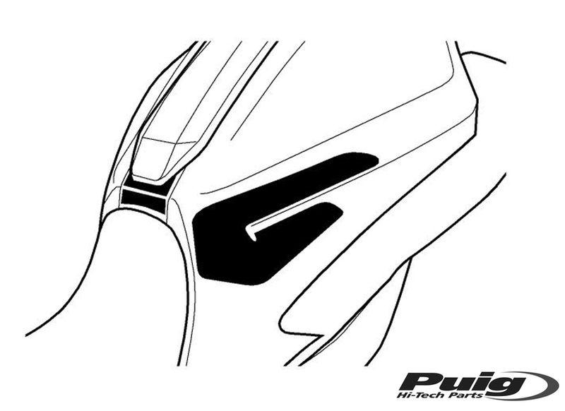 Protector Deposito + lateral Yamaha MT-07 14-17'