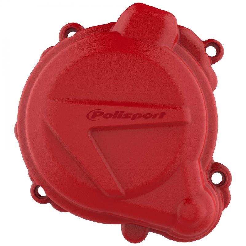 Protector tapa encendido Beta RR 250 2t 2013-2024 Polisport rojo