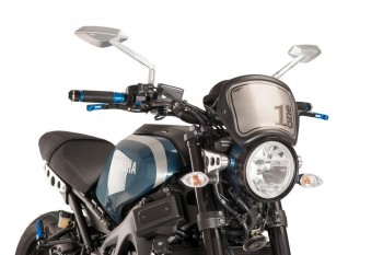 Placa frontal Yamaha XSR900 2016-2021 negra mate