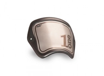Placa frontal Triumph Bonneville T100, T120, T214 negra mate