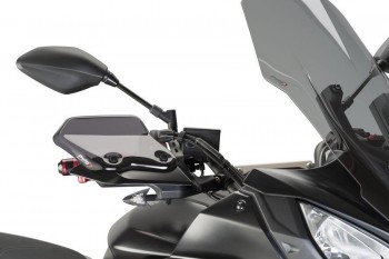 Extensiones paramanos originales Yamaha MT-07 Tracer 2016-2019 ahumadas oscuras