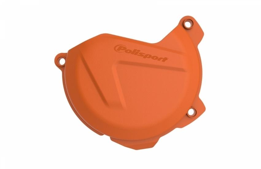 Protector tapa embrague Polisport KTM naranja