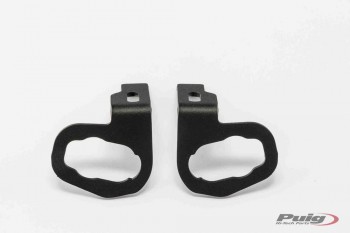Soportes Intermitentes originales al portamatriculas Puig Kawasaki modelos diversos