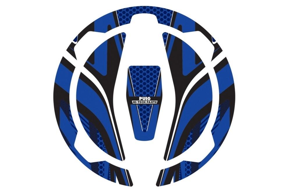 Protector tapon modelo RADIKAL Kawasaki C/azul