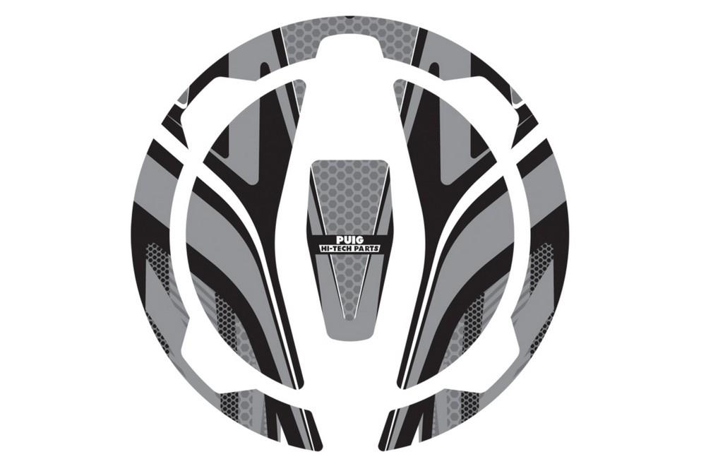 Protector tapon modelo RADIKAL Kawasaki C/gris