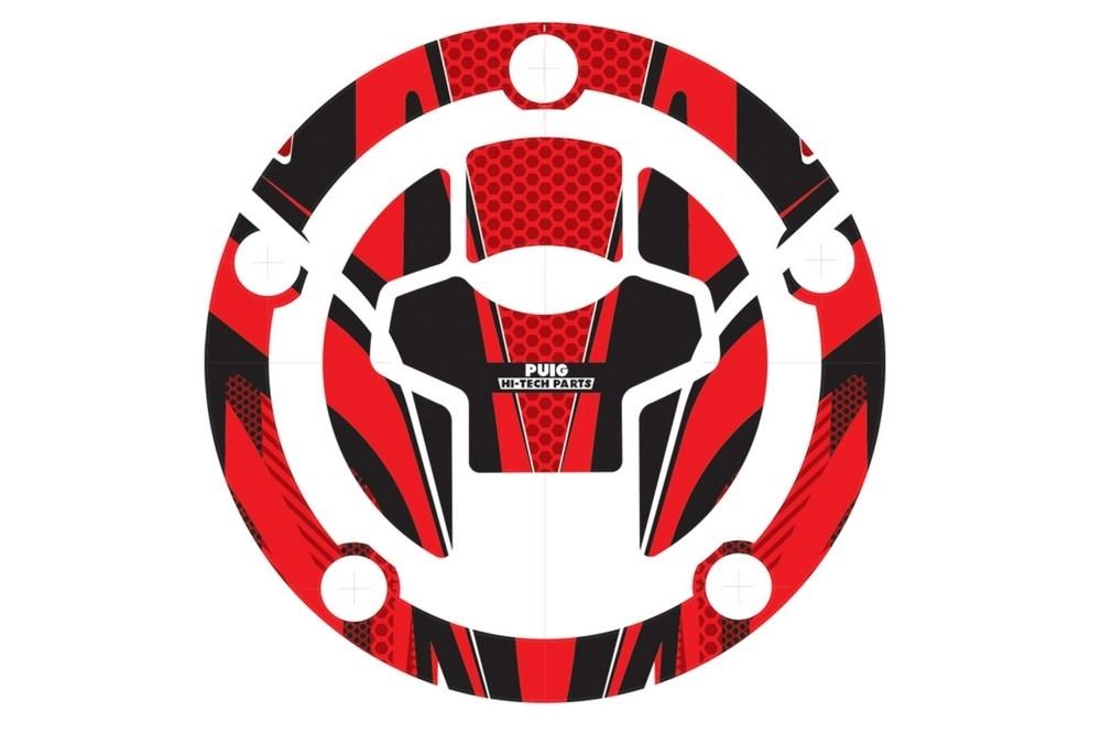 Protector tapon RADIKAL Suzuki C/rojo