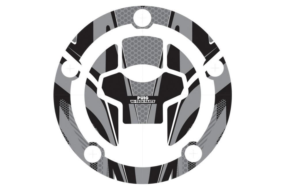 Protector tapon RADIKAL Suzuki C/gris