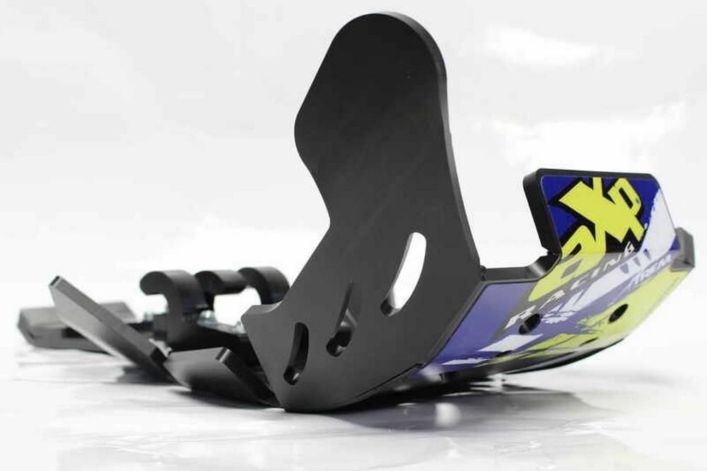 Cubrecarter Xtrem AXP Sherco adhesivo azul AX1418