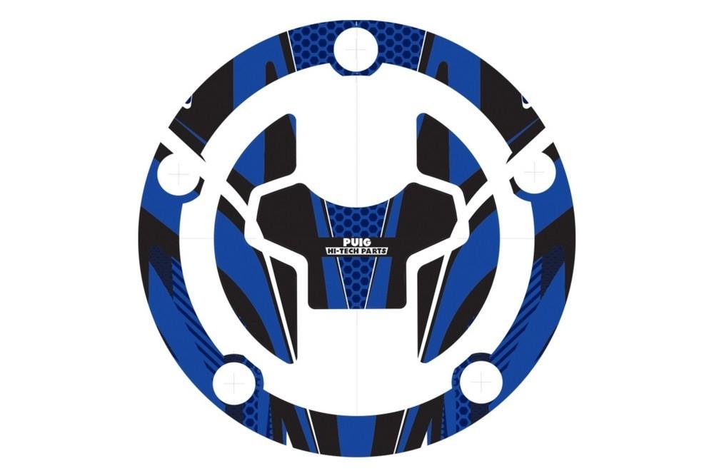 Protector tapon RADIKAL Suzuki C/azul