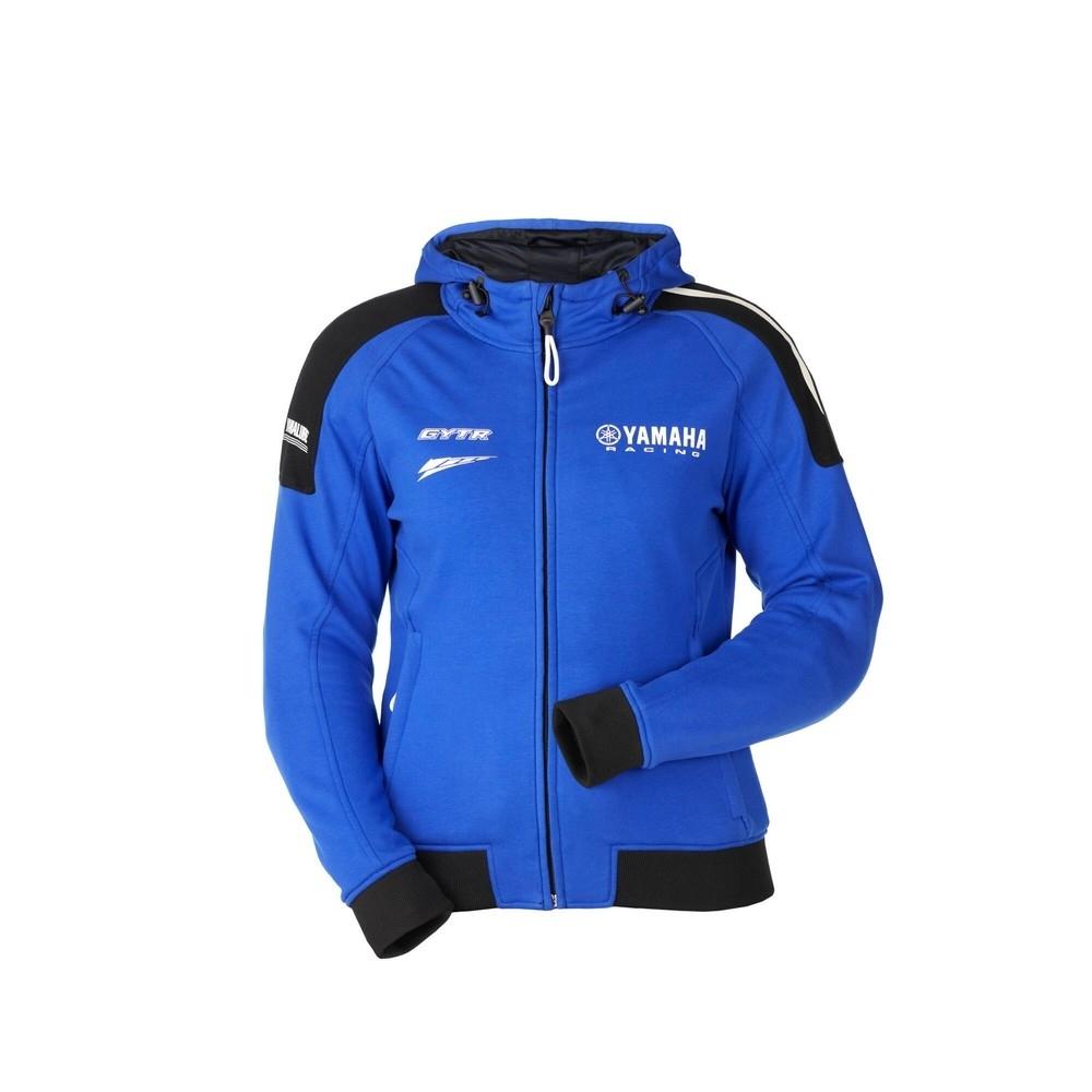 Sudadera con capucha Yamaha Paddock Blue Pural lady