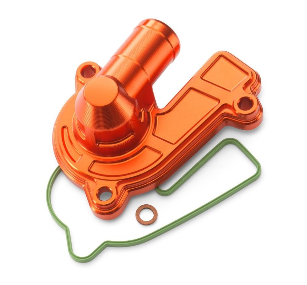 Tapa bomba agua Factory naranja KTM 250/350 EXCF 2024-2025, 250/350 SXF 2023-2025