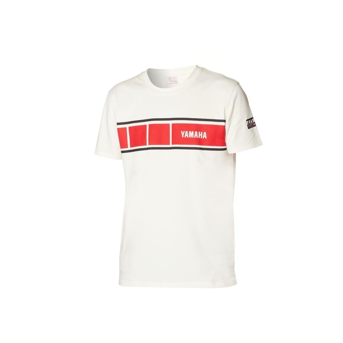 Camiseta Yamaha blanca