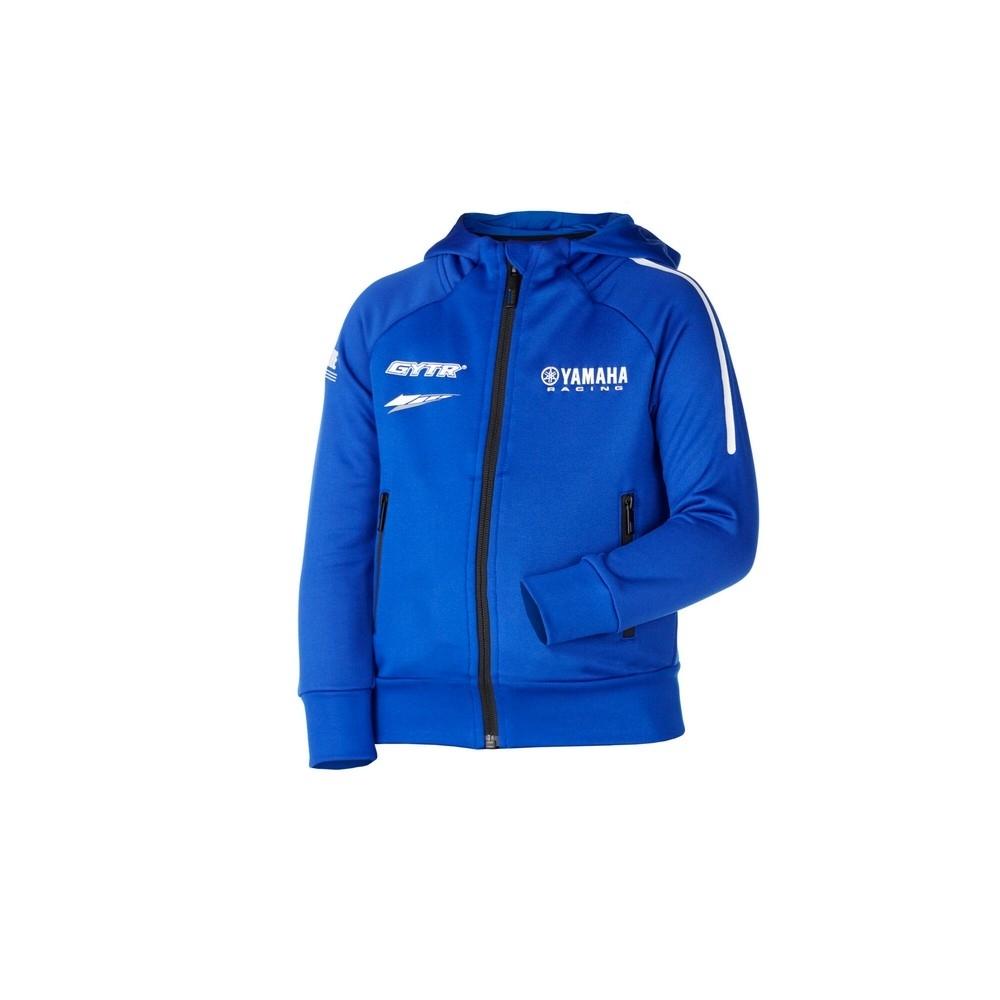 Sudadera con capucha y cremallera Yamaha Paddock Blue Aalst infantil