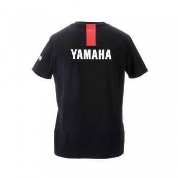 Camiseta Yamaha Race Heritage Baltor negra hombre