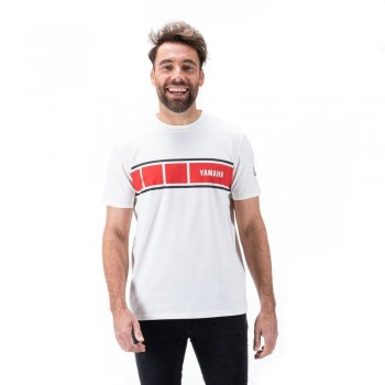 Camiseta Yamaha Race Heritage Baltor blanca hombre