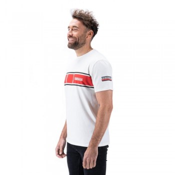 Camiseta Yamaha Race Heritage Baltor blanca hombre