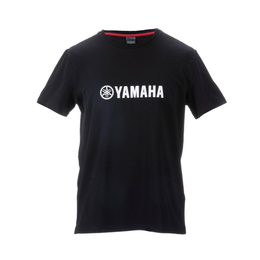 Camiseta Yamaha Revs Pretoria negra hombre