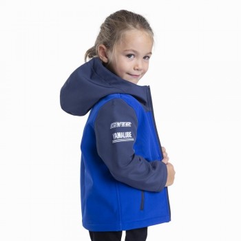 Chaqueta Shoftshell Yamaha Paddock Blue Sevil infantil