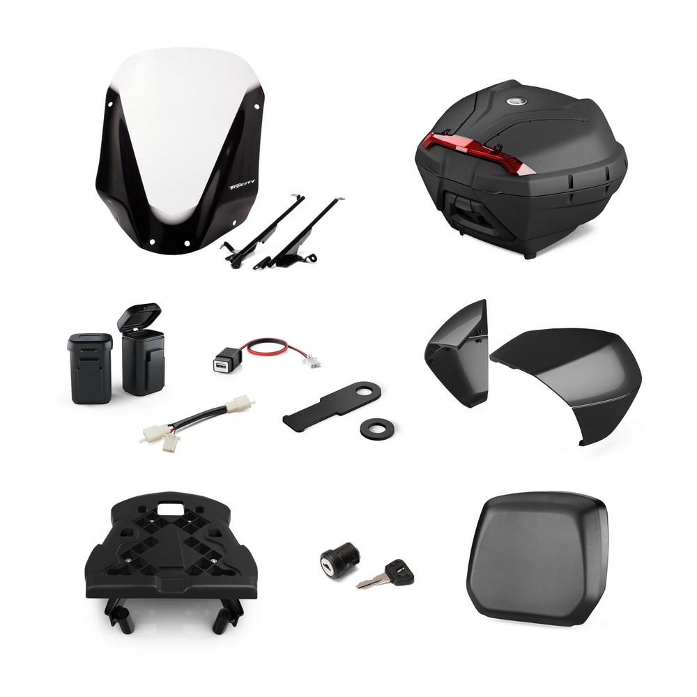 Pack accesorios urban Yamaha Tricity 125 2022-2024  (baul 34L)