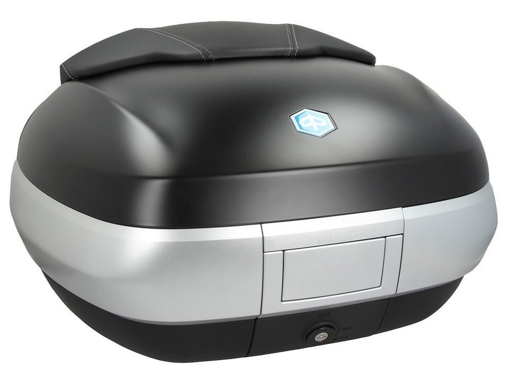 Kit Baul Piaggio MP3 300/350/500 desde 2016 50 litros Negro meteora 93/B