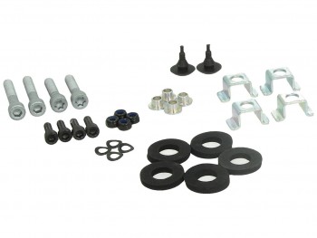 Kit Baul Piaggio MP3 300/350/400/500 desde 2018 37 litros Negro 93/B respaldo negro sport