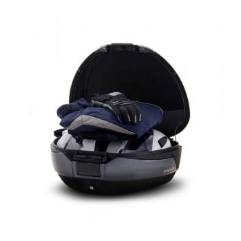 Baul 48L Shad SH48 gris oscuro/negro