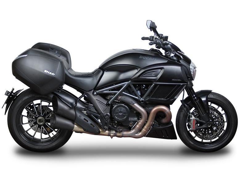 Soportes maletas laterales Shad 3P System Ducati Diavel 1200 2012-2018