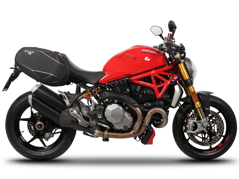 Soportes alforjas Shad para Ducati Monster 797/821/1200 2017-2021, Super Sport 937 2016-2019