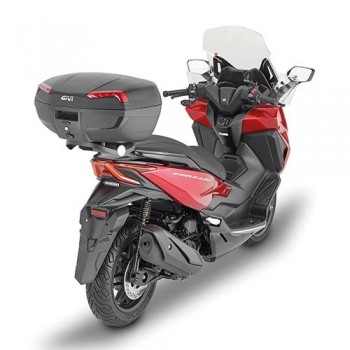 Baul 46L Givi E46 Riviera reflex rojo