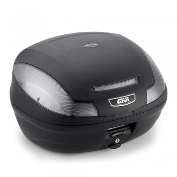 Baul 47L Givi E470 negro reflex ahumado