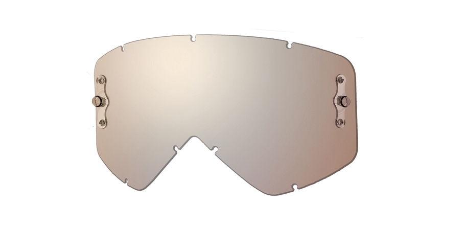Cristal gafas Smith Fuel, Intake espejo plata