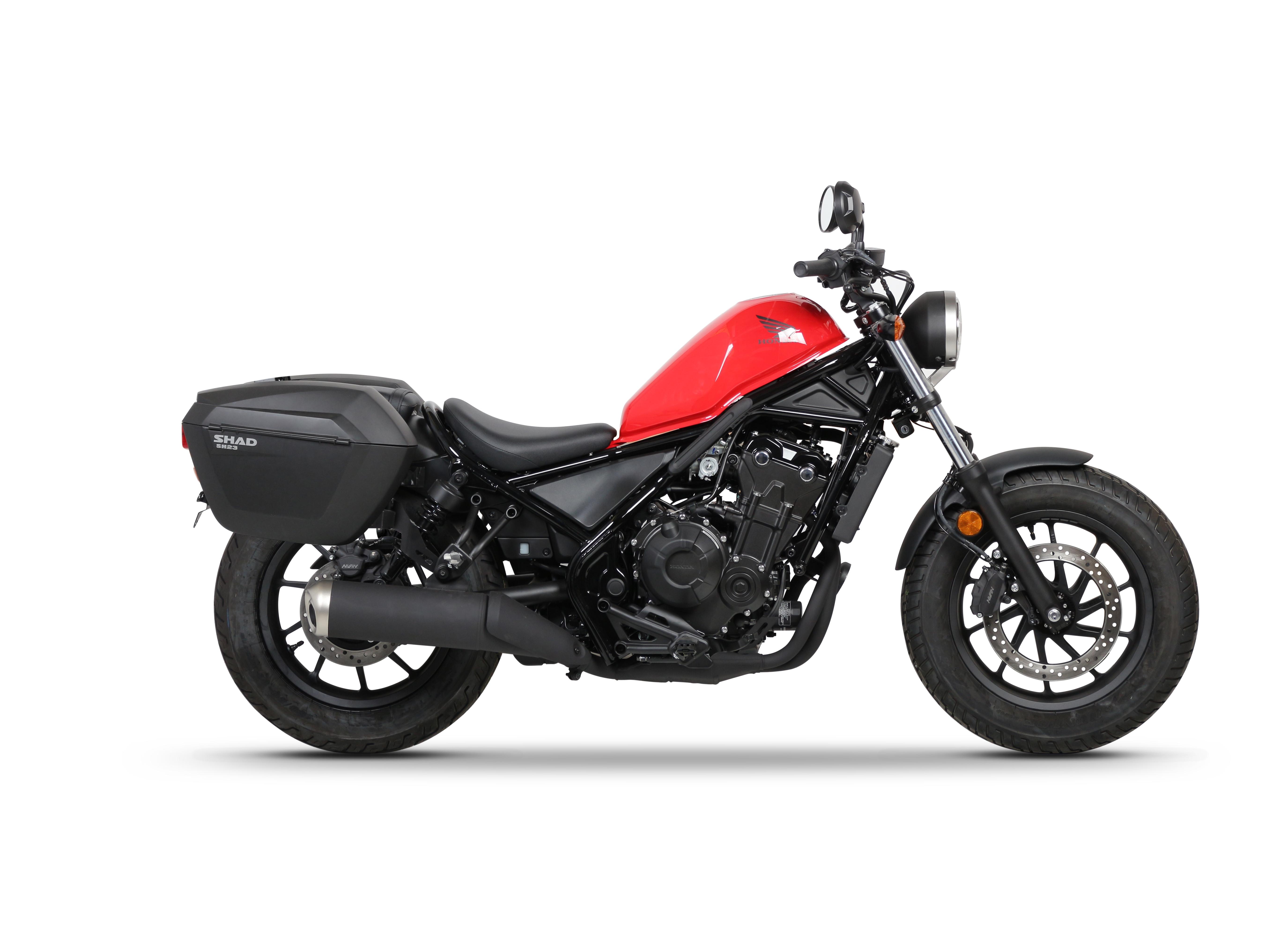 Soportes maletas laterales Shad 3P System Honda CMX 500 Rebel 2017-2023