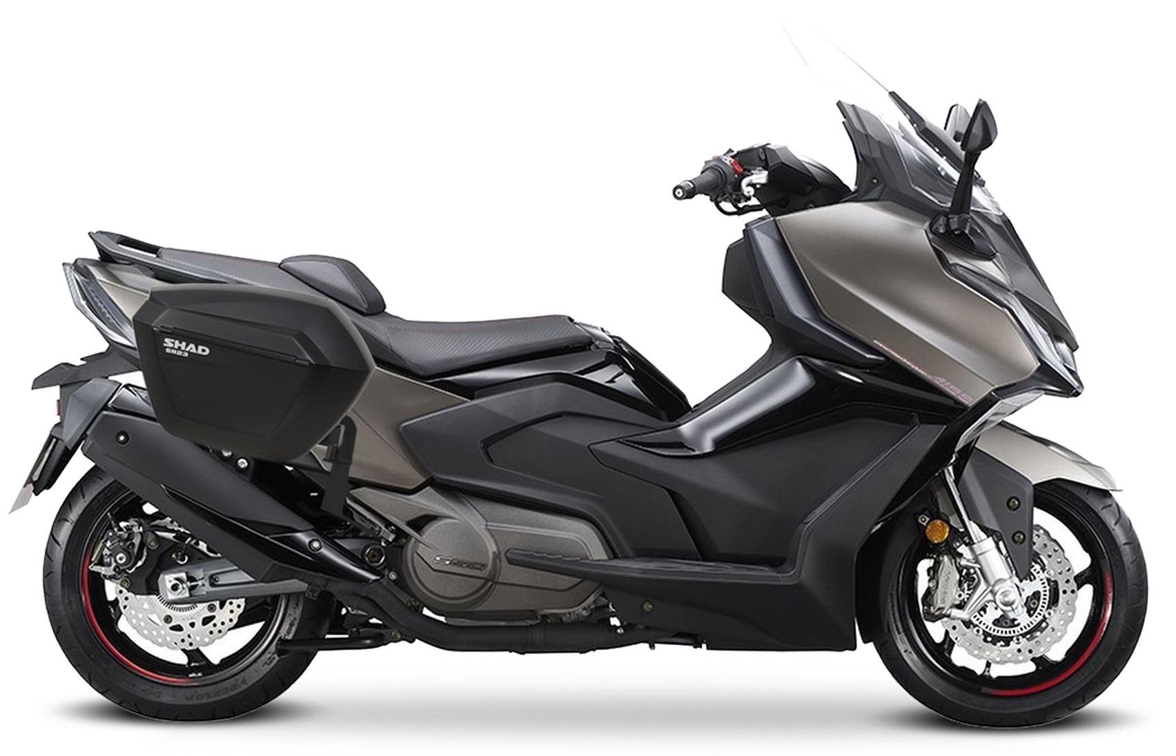 Soportes maletas laterales Shad 3P System Kymco AK550 Premium 2023-2024