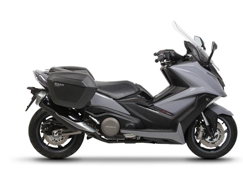 Soportes maletas laterales Shad 3P System Kymco AK550 2017-2023