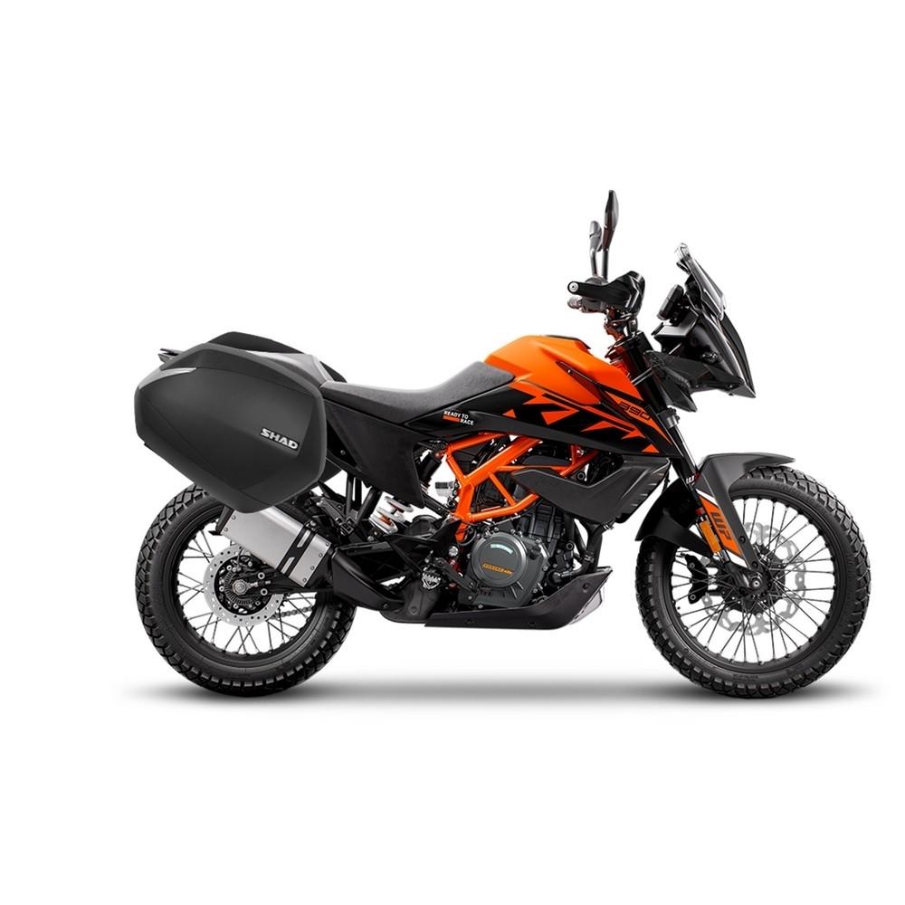 Soportes maletas laterales Shad 3P System KTM 390 Adventure 2020-2023