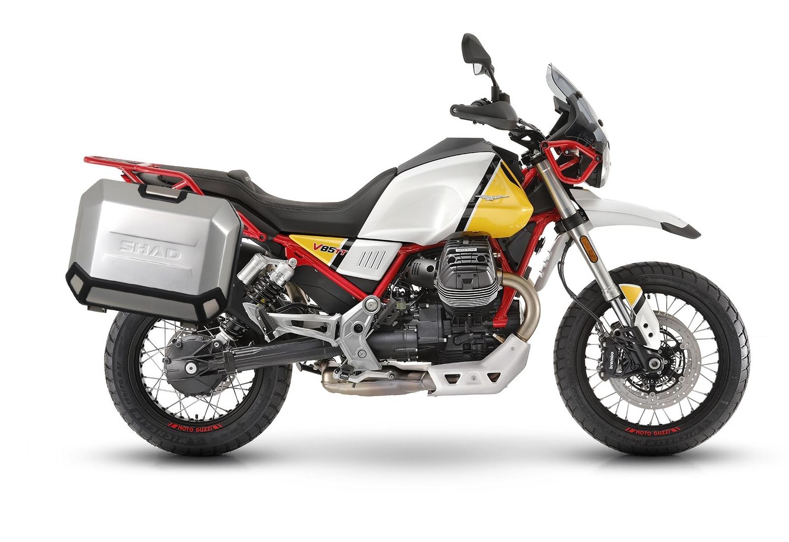 Soportes maletas laterales Shad 4P System Moto Guzzi V85TT 2019-2024