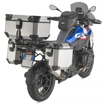 Baul 58L Givi OBK58 Trekker Outback Evo Smart aluminio natural