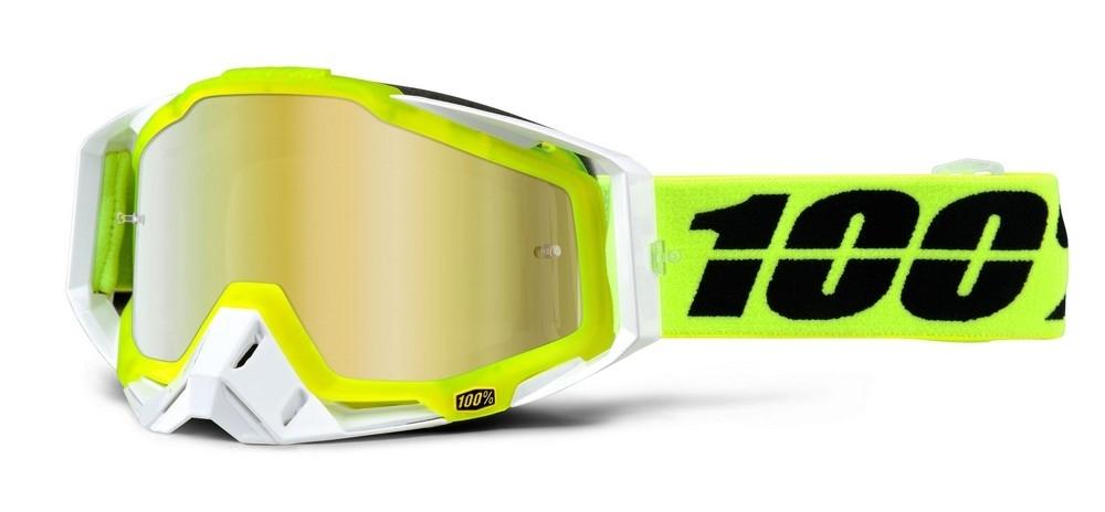 Gafas 100% Racecraft Solar cristal espejo oro