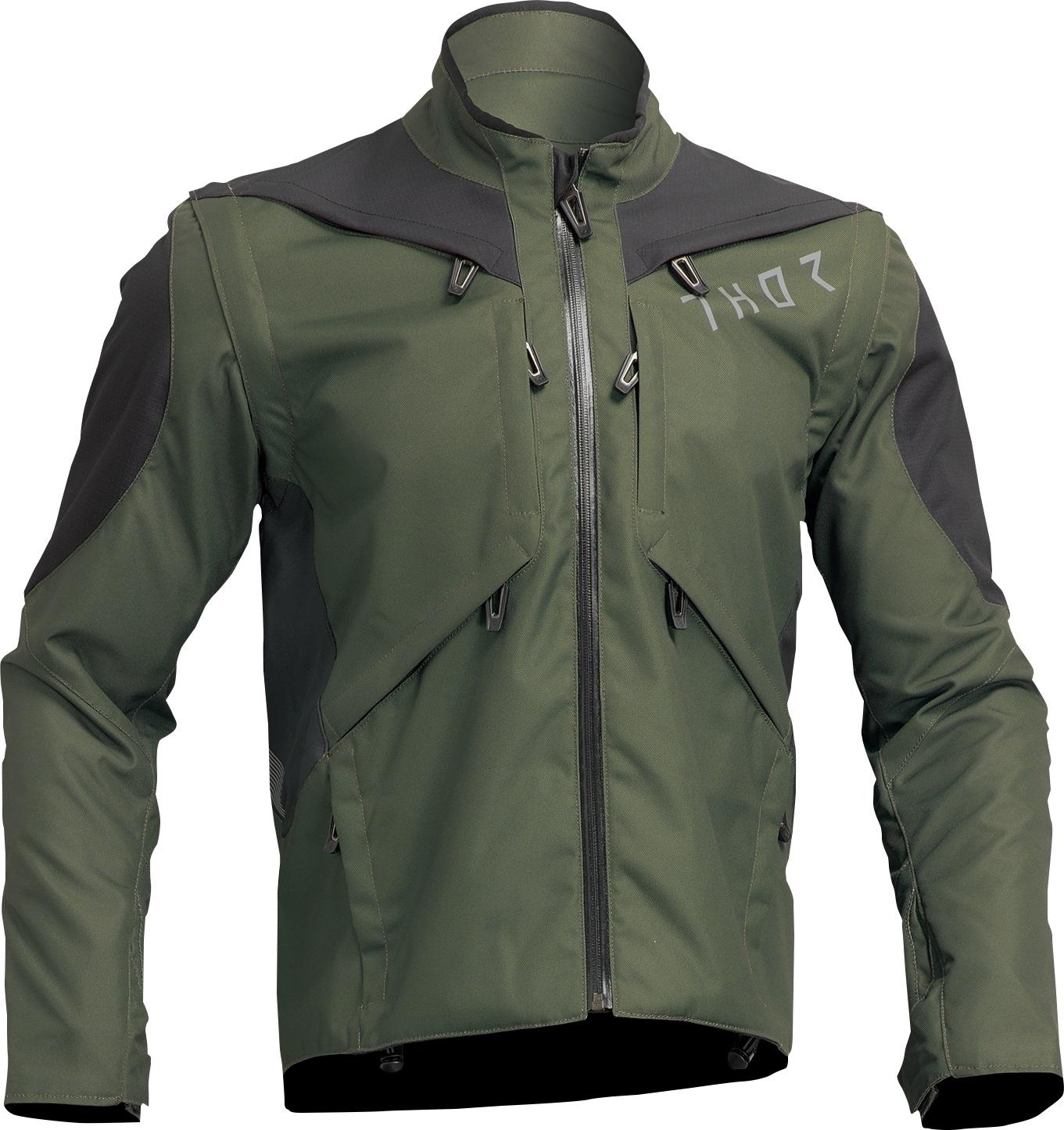 Chaqueta Thor Terrain verde talla XL