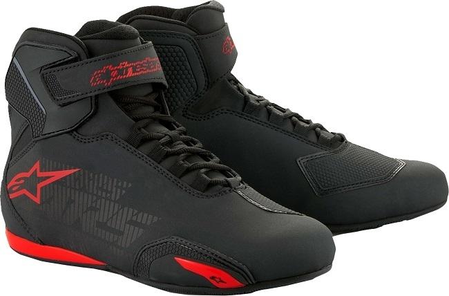 Botines Alpinestar Sektor negro-gris-rojo talla 8