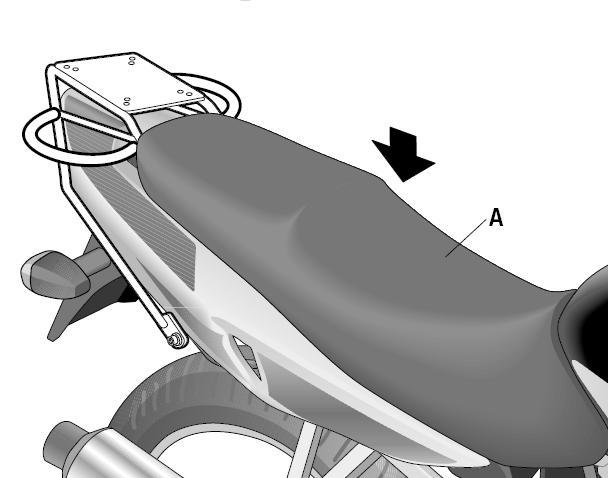 Soporte baul Shad Top master Suzuki GS500 2001-2011